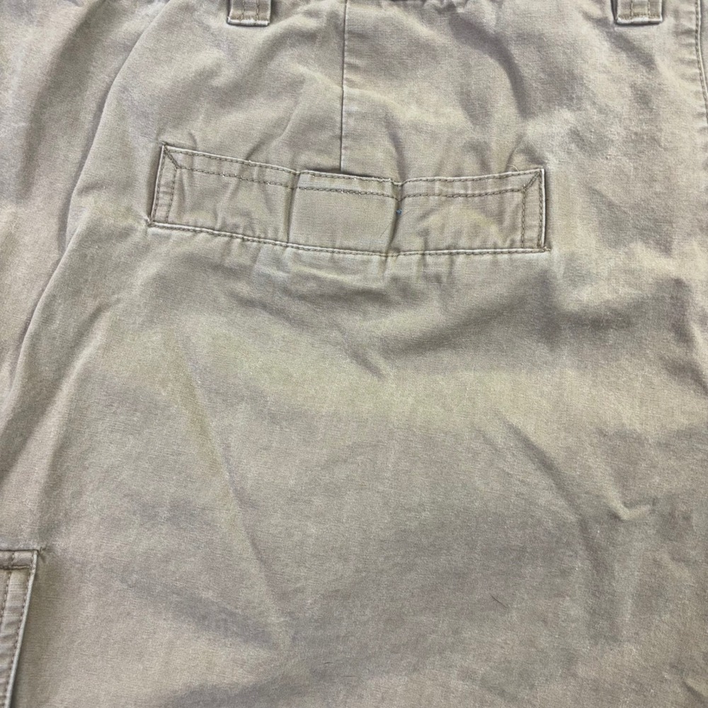 Columbia Mens Khaki Cotton Cargo Shorts 3XB Tan Hiking Utility‎ Outdoor - Picture 9 of 11